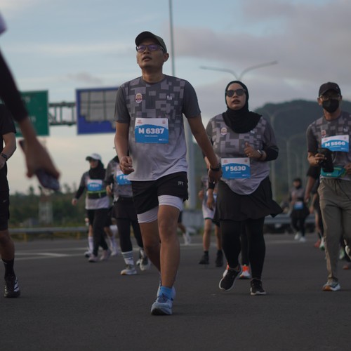 Race photo from KEDIRI HALF MARATHON 2026