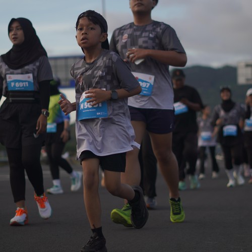 Race photo from KEDIRI HALF MARATHON 2026
