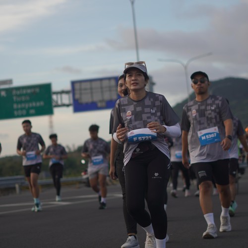 Race photo from KEDIRI HALF MARATHON 2026