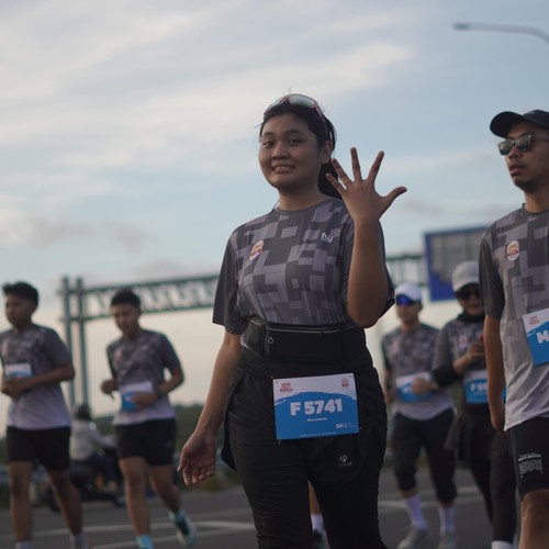 Race photo from KEDIRI HALF MARATHON 2026