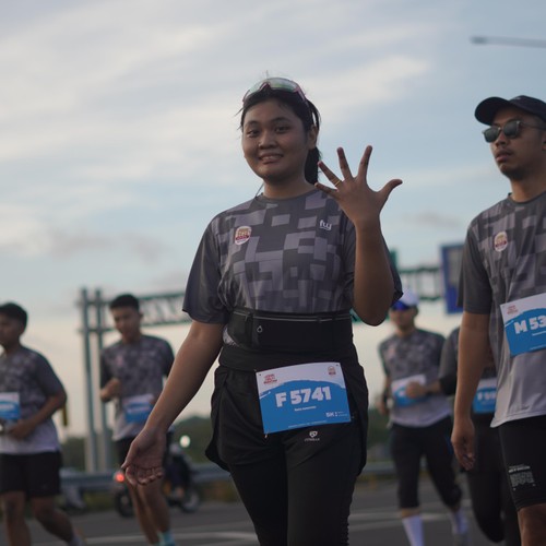 Race photo from KEDIRI HALF MARATHON 2026
