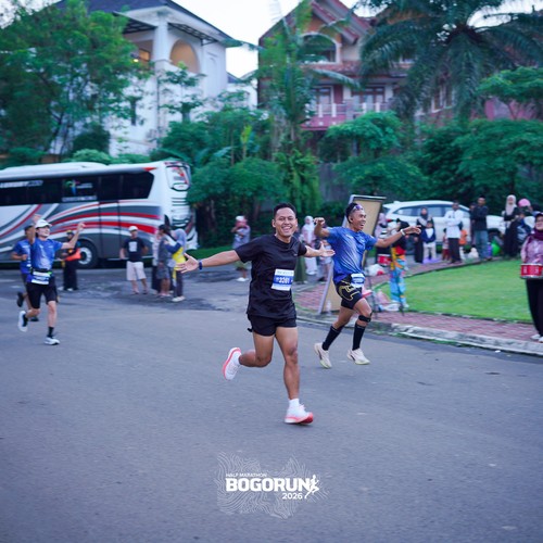 Race photo from BOGORUN 2026