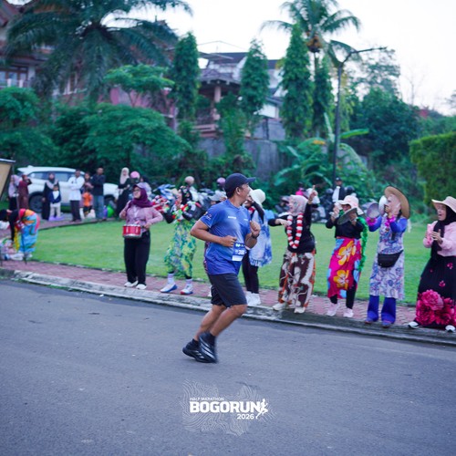 Race photo from BOGORUN 2026