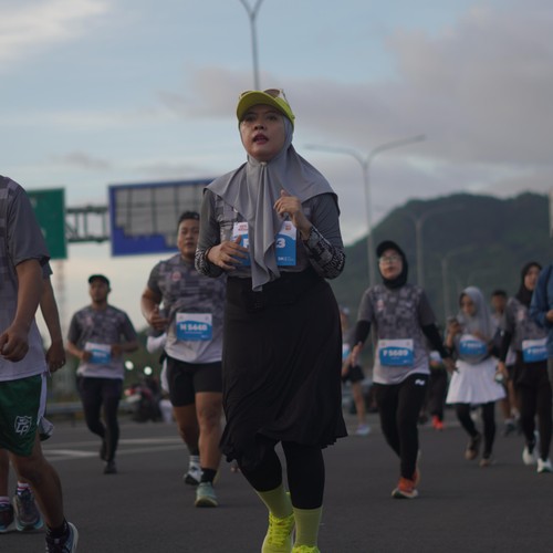 Race photo from KEDIRI HALF MARATHON 2026