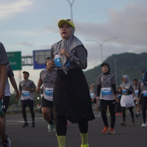 Race photo from KEDIRI HALF MARATHON 2026