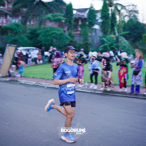 Race photo from BOGORUN 2026
