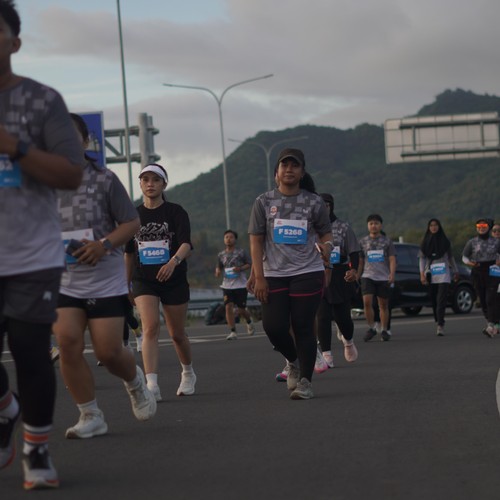 Race photo from KEDIRI HALF MARATHON 2026