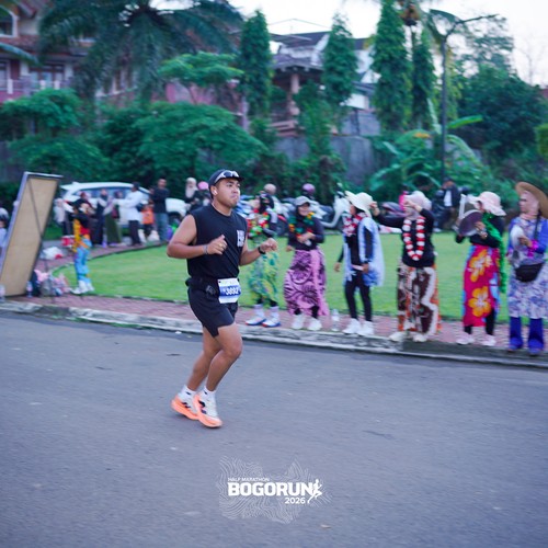 Race photo from BOGORUN 2026