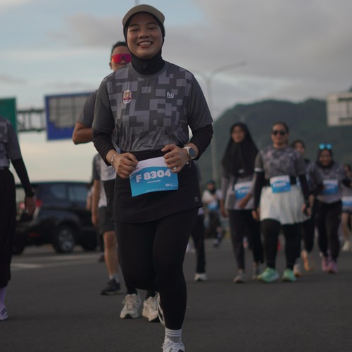 Race photo from KEDIRI HALF MARATHON 2026