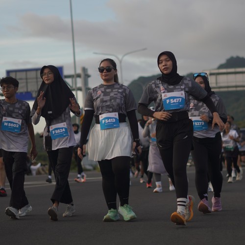 Race photo from KEDIRI HALF MARATHON 2026