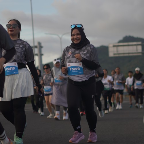 Race photo from KEDIRI HALF MARATHON 2026