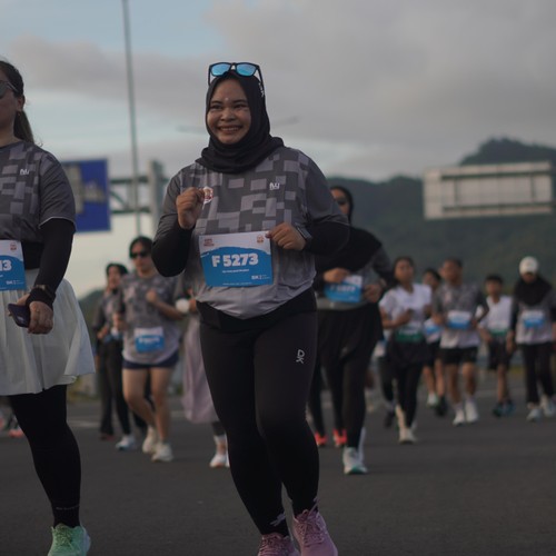 Race photo from KEDIRI HALF MARATHON 2026
