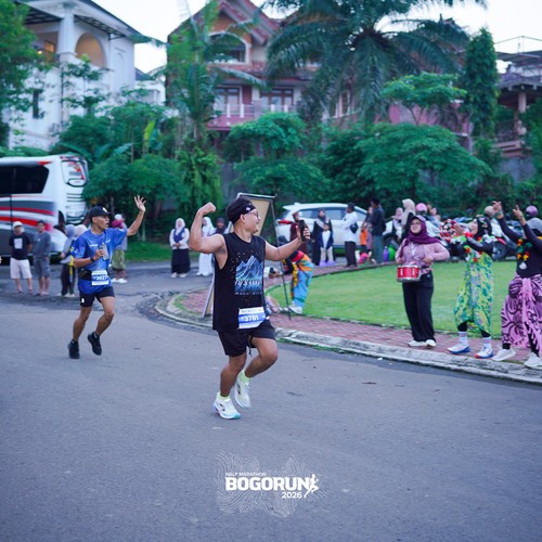 Race photo from BOGORUN 2026