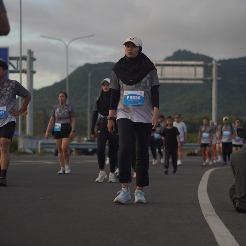 Race photo from KEDIRI HALF MARATHON 2026