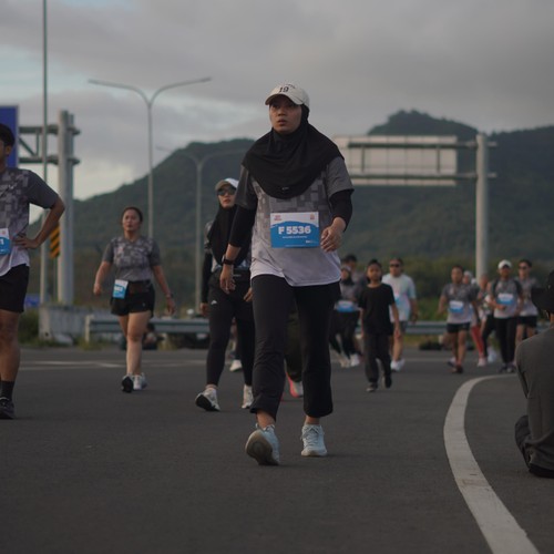 Race photo from KEDIRI HALF MARATHON 2026