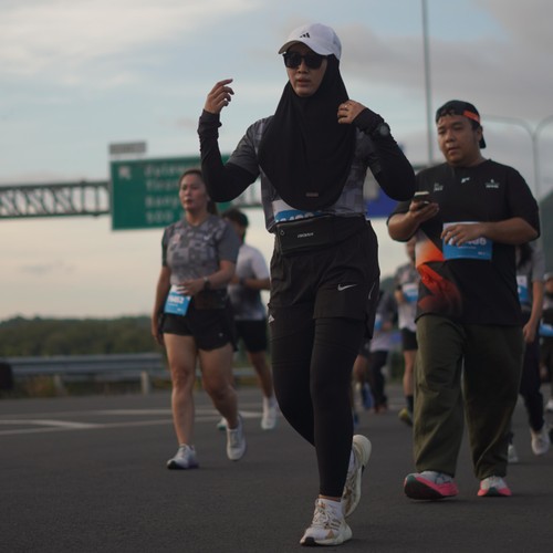 Race photo from KEDIRI HALF MARATHON 2026