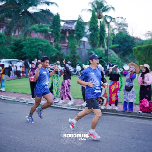 Race photo from BOGORUN 2026
