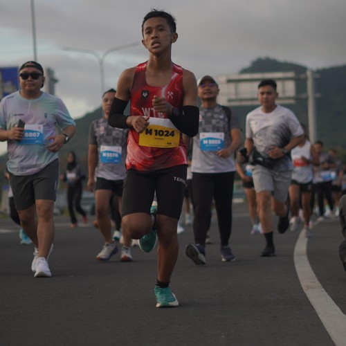 Race photo from KEDIRI HALF MARATHON 2026