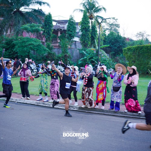 Race photo from BOGORUN 2026