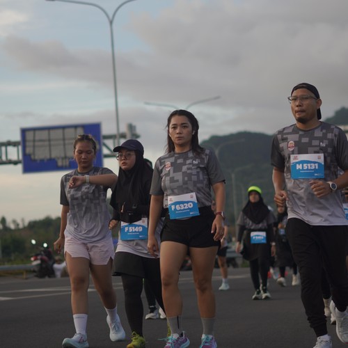 Race photo from KEDIRI HALF MARATHON 2026