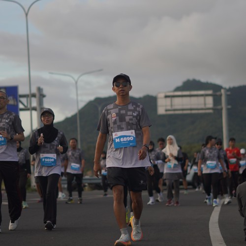 Race photo from KEDIRI HALF MARATHON 2026