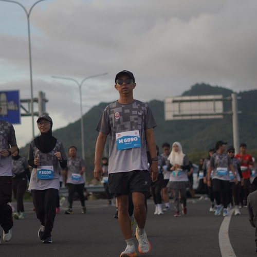 Race photo from KEDIRI HALF MARATHON 2026