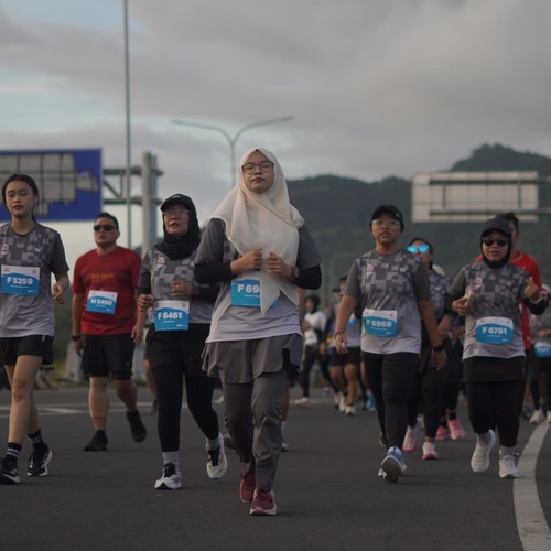 Race photo from KEDIRI HALF MARATHON 2026