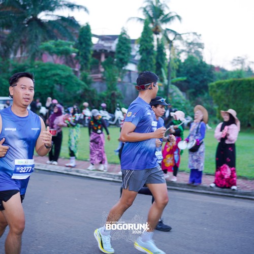 Race photo from BOGORUN 2026