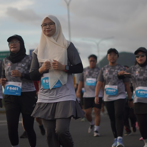 Race photo from KEDIRI HALF MARATHON 2026