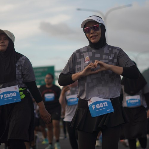 Race photo from KEDIRI HALF MARATHON 2026