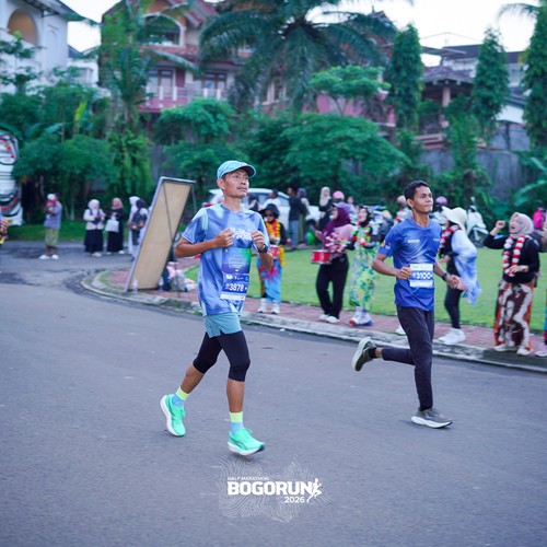 Race photo from BOGORUN 2026
