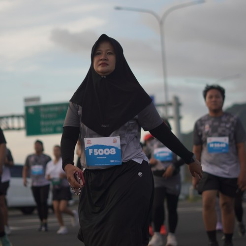 Race photo from KEDIRI HALF MARATHON 2026