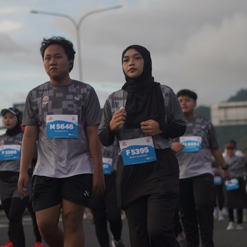 Race photo from KEDIRI HALF MARATHON 2026