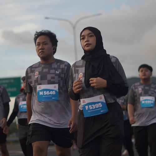 Race photo from KEDIRI HALF MARATHON 2026