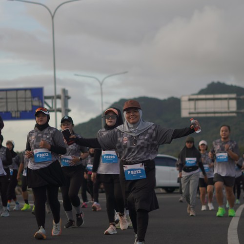 Race photo from KEDIRI HALF MARATHON 2026