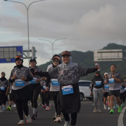Race photo from KEDIRI HALF MARATHON 2026
