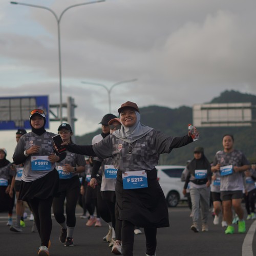 Race photo from KEDIRI HALF MARATHON 2026