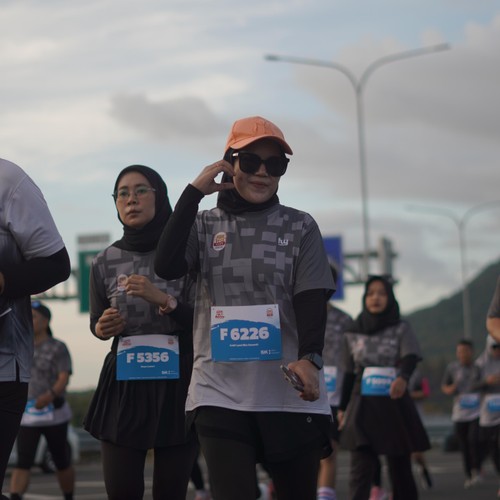 Race photo from KEDIRI HALF MARATHON 2026