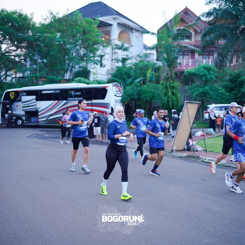 Race photo from BOGORUN 2026
