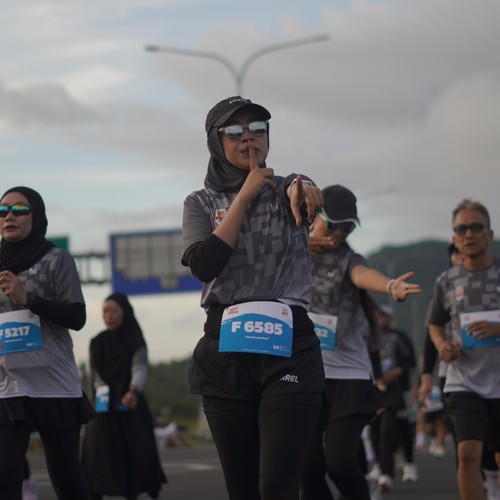 Race photo from KEDIRI HALF MARATHON 2026