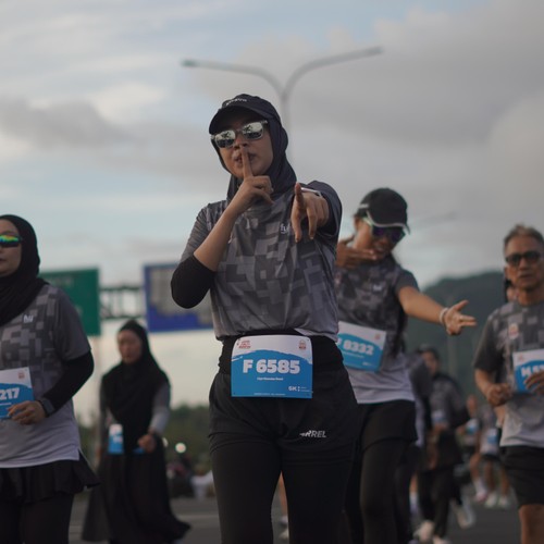 Race photo from KEDIRI HALF MARATHON 2026