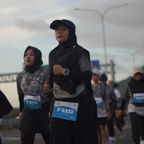 Race photo from KEDIRI HALF MARATHON 2026