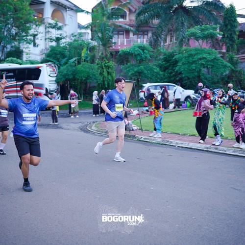 Race photo from BOGORUN 2026
