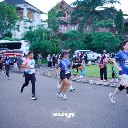 Race photo from BOGORUN 2026