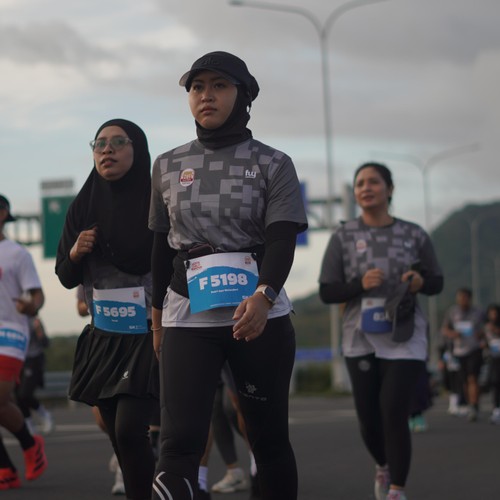 Race photo from KEDIRI HALF MARATHON 2026