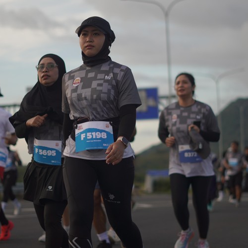 Race photo from KEDIRI HALF MARATHON 2026