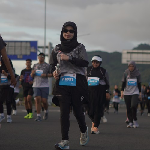 Race photo from KEDIRI HALF MARATHON 2026