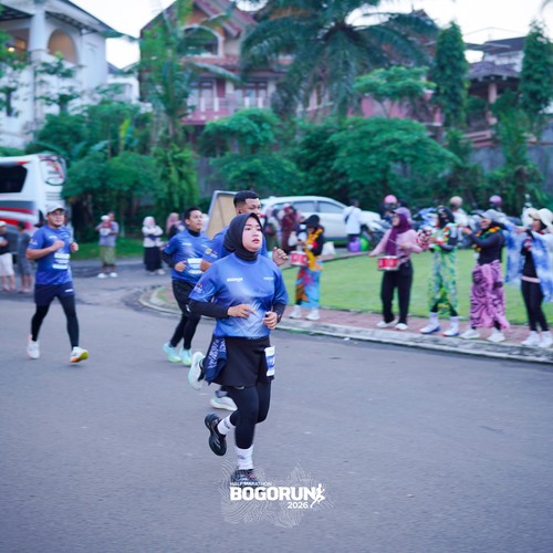 Race photo from BOGORUN 2026