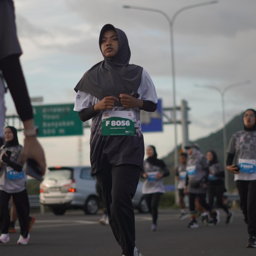 Race photo from KEDIRI HALF MARATHON 2026