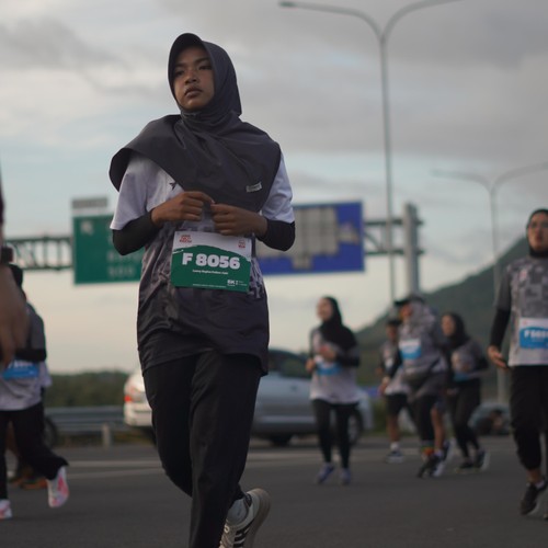 Race photo from KEDIRI HALF MARATHON 2026